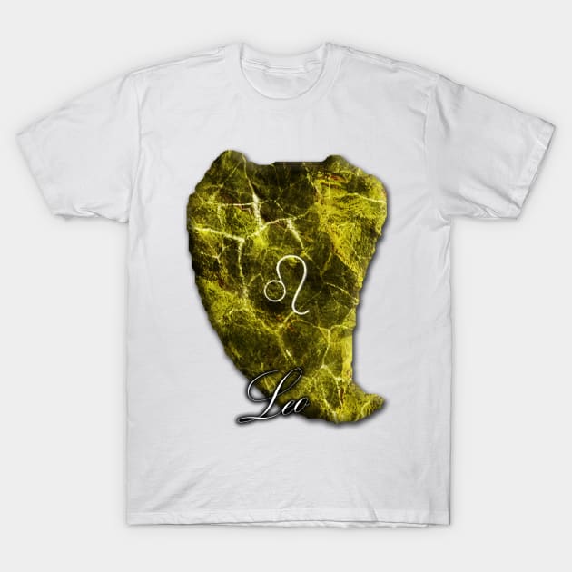 Zodiac Stone - Leo T-Shirt by MrDevil